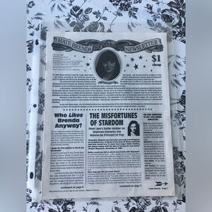 Vintage I Hate Brenda Newsletter 90s (1992)